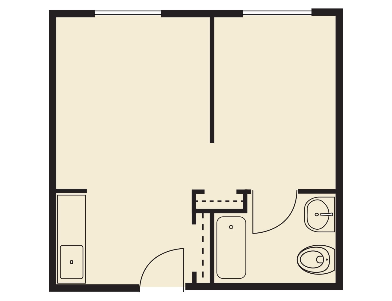 Blcl Floors 0001 Grand One Bedroom - Apple Valley Place Of Clear Lake