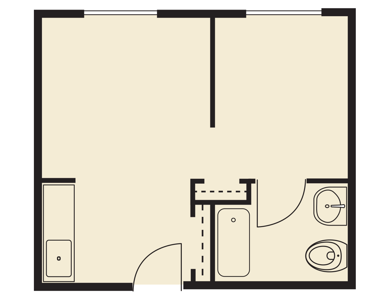 Blcl Floors 0002 Signature One Bedroom - Apple Valley Place Of Clear Lake